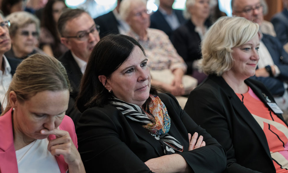 Jurymitglieder: Univ.-Prof. Dr. Andrea Steinbicker, Prof. Dr. Claudia Schmidtke und Sabine Brase