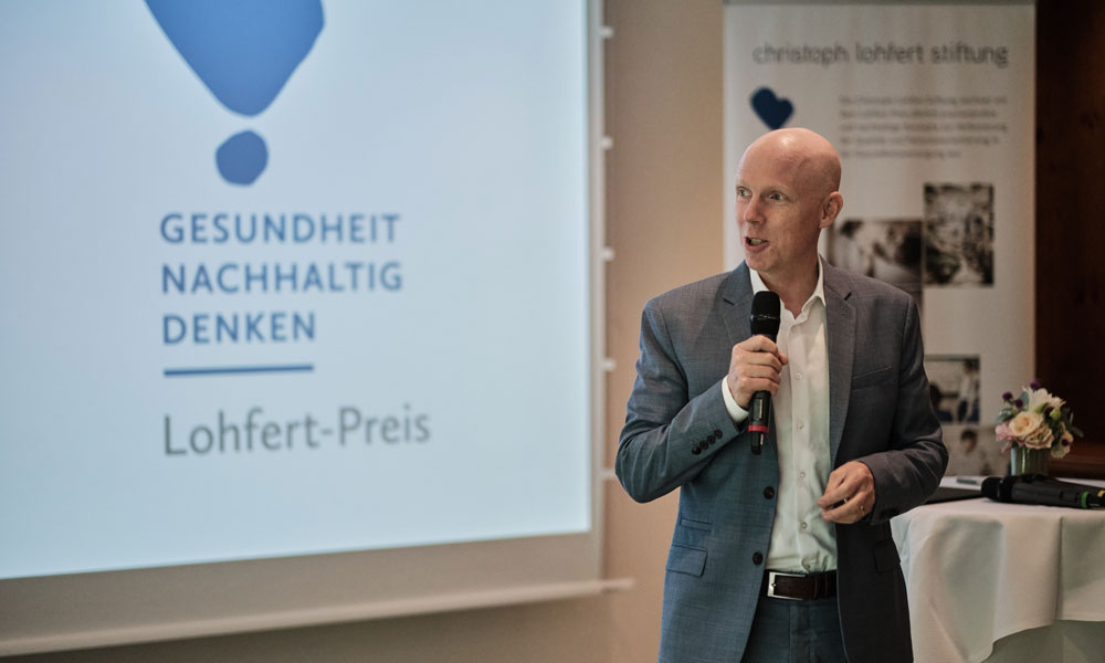Tim Angerer, Staatsrat für Gesundheit und Arbeit, Sozialbehörde der Freien und Hansestadt Hamburg, hier bei der Preisverleihung 2024, Bild: B.Solcher
