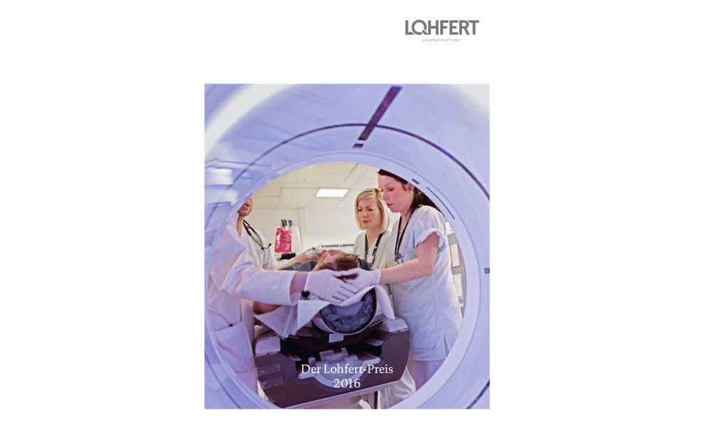 Broschüre Lohfert-Preis 2016