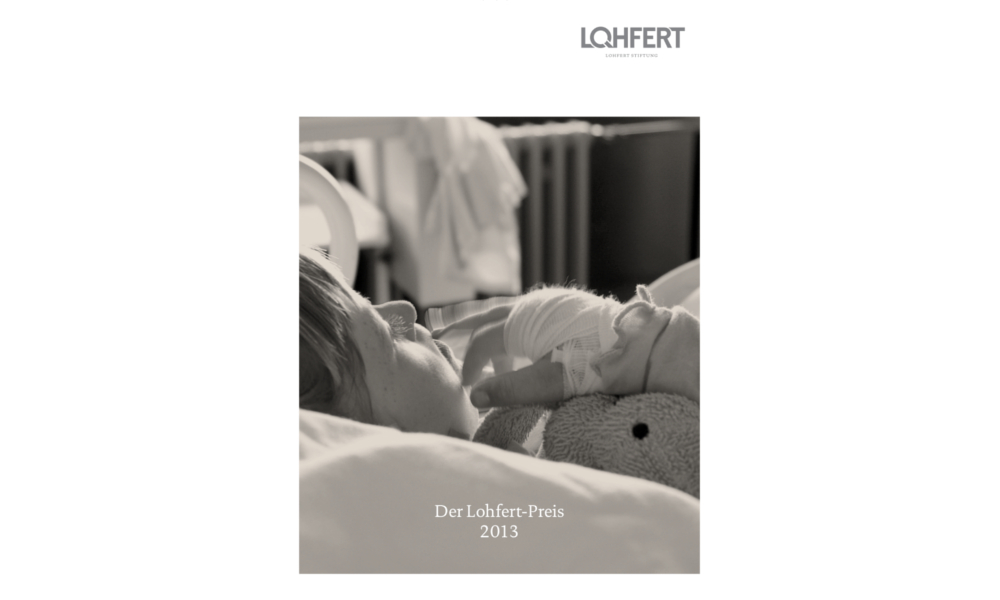 Broschüre Lohfert-Preis 2013