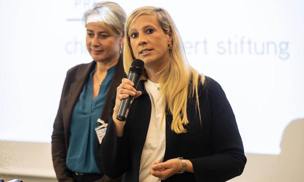 Die Lohfert-Preisträgerinnen von 2021, Prof. Dr. Anne Karow und Dr. Anja Rohenkohl, UK Hamburg-Eppendorf