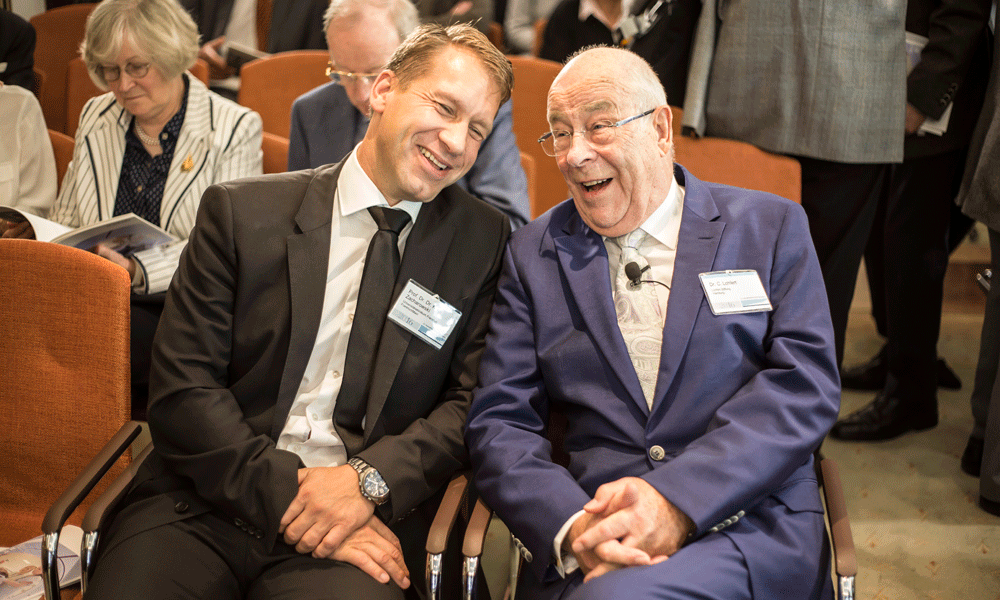 Verleihung des Lohfert-Preises 2016 - Prof. Kai Zacharowski und Christoph Lohfert